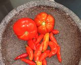 Foto langkah ke 1 dari resep Sambel Tempong Tomat Ranti.