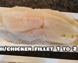 A picture of step 4 of Japanese fried fish with microwave rice.