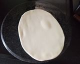 A picture of step 6 of Chhole Bhature.