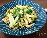 蛋香小白菜的食譜步驟4照片