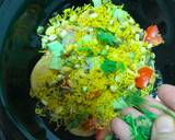 Sprouts with papdi Bhel recipe step 5 photo