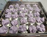 Foto langkah ke 8 dari resep Bolu Kukus Ubi Ungu Anti Gagal.