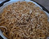 Lapockás-gombás tészta recept fázis 2 fotója
