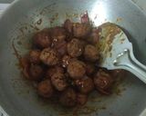 A picture of step 8 of Boiled Rice crunchy Veg Chilli.
