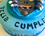 Foto del paso 8 de la receta: Bizcochuelo de vainilla “torta zombi”