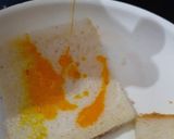 A picture of step 2 of Bread Fruit Pizza.