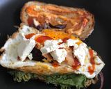 Foto langkah ke 5 dari resep Sandwich telur (Egg sandwich with Brown Bread).