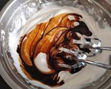 A picture of step 2 of Coffee Crumble Ice Cream.