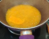 A picture of step 6 of Mooli Gajar Shalgam Kadhi.