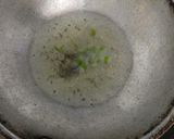A picture of step 2 of Green Garlic-Tamatoes Sabji.