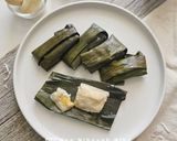 Gambar langkah 10 resipi Kuih Nagasari.