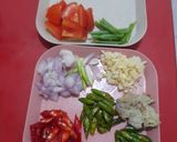 Foto langkah ke 1 dari resep Tauco Udang Telur Puyuh Jesslyn Orlane.
