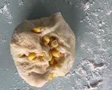 รูปขั้นตอนการทำที่ 3 ของ บันไส้โมจิกับครีมข้าวโพด🌽Mochi& Corn Cream Bun🍞🍡