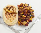 Une image de l'étape 6 de Cheese naan vegan.