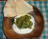 Persian Sauteed Spinach with garlic yogurt dip (بورانی اسفناج با ماست سیر دار) recipe step 9 photo
