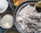 A picture of step 1 of Coconut Modak.