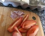 Hình bước làm 1 của món Canh riêu trứng
