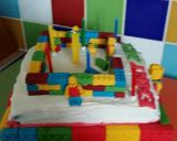 A picture of step 28 of Vickys Lego Cake - Decoration Idea.
