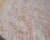 A picture of step 3 of Egg Barfi.
