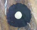A picture of step 6 of Chocolate Chips Laddu.