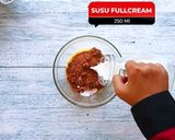 Foto langkah ke 2 dari resep Milo Bread Pudding.