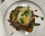 A picture of step 14 of Mozzarella Meatloaf.