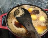 A picture of step 4 of Nikujaga (肉じゃが) Japanese Beef and Potato Stew.