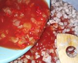 Rakott lecsós karaj kockák recept fázis 3 fotója