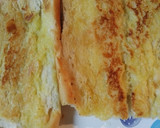 A picture of step 7 of Leftover Roasted Pork on Cuban Bread.