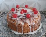 Foto del paso 3 de la receta: Torta navideña, con sabor a panettone en licuadora😉