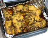 A picture of step 10 of Quite crispy lamb chops.