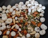 A picture of step 2 of Energy bomb (protein pack energy ladoo).