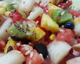 Foto del paso 3 de la receta: Ensalada de arroz con fruta y pavo