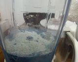 Foto langkah ke 2 dari resep Ice blend Ocean blueberry ala lucy's.