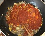 Hình bước làm 3 của món Spaghetti thịt bằm