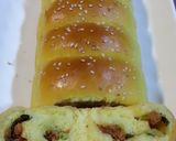 南瓜煉乳香蔥肉鬆麵包~湯種冷藏法的食譜步驟8照片