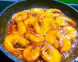 A picture of step 5 of Sweet and Sour Tamarind Shrimp.