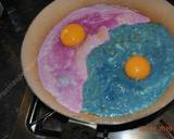 Coloured Fried Eggs  نیمرو کلمی recipe step 4 photo