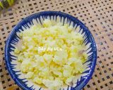 Hình bước làm 1 của món Bánh bèo chén Huế nhân tôm chấy,đậu xanh,mỡ hành