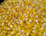 A picture of step 1 of Corn kosambari.