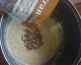 Foto langkah ke 3 dari resep Puding Roti Gandum Zebra.