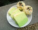 Foto langkah ke 11 dari resep Bolu pandan keju kukus.