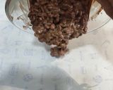 A picture of step 3 of Chocolate Peanut Chikki.