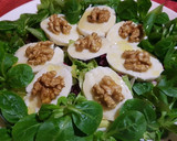 Foto del paso 3 de la receta: Ensalada de canónigos, mozzarella de búfala y nueces