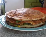 Foto del paso 8 de la receta: Torta de panqueques fría con verduras