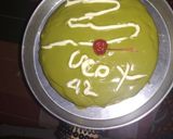 Foto langkah ke 7 dari resep Brownis matcha toping glaze Greentea 🤤🤤 cake double tea(kukus).