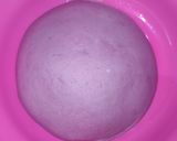 Foto langkah ke 2 dari resep Roti Sobek Ubi Ungu || eggless.