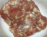 Hình bước làm 1 của món Bánh mì kẹp ham bò