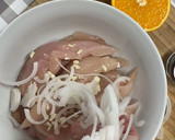 Foto del paso 1 de la receta: Pollo estilo frito con panko en freidora de aire