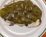Foto del paso 3 de la receta: Nopal relleno de frijoles y queso